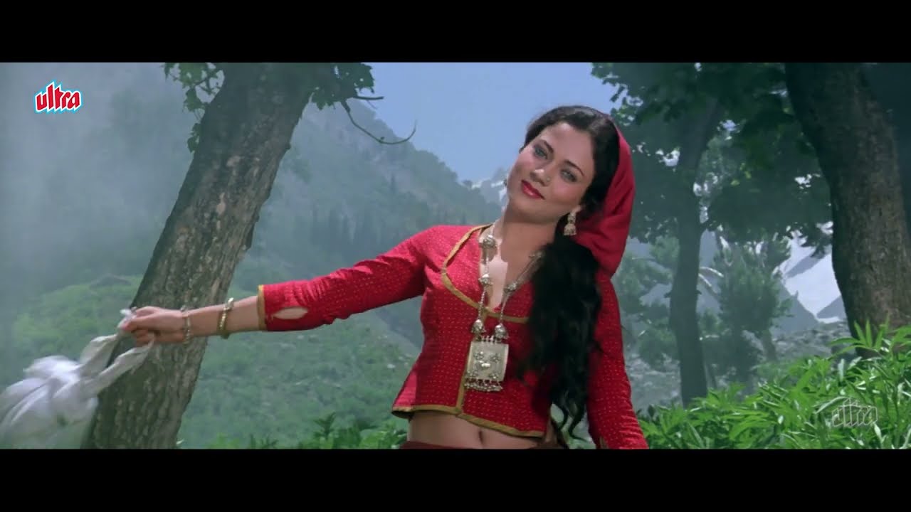 Tujhe Bulaye Ye Meri Bahe 4K | Mandakini Waterfall Song | Lata Mangeshkar | Ram Teri Ganga Maili