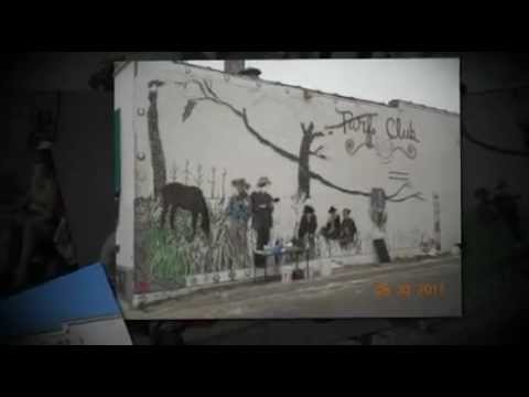 Turf Club mosaic mural created by Angie Joy Talle