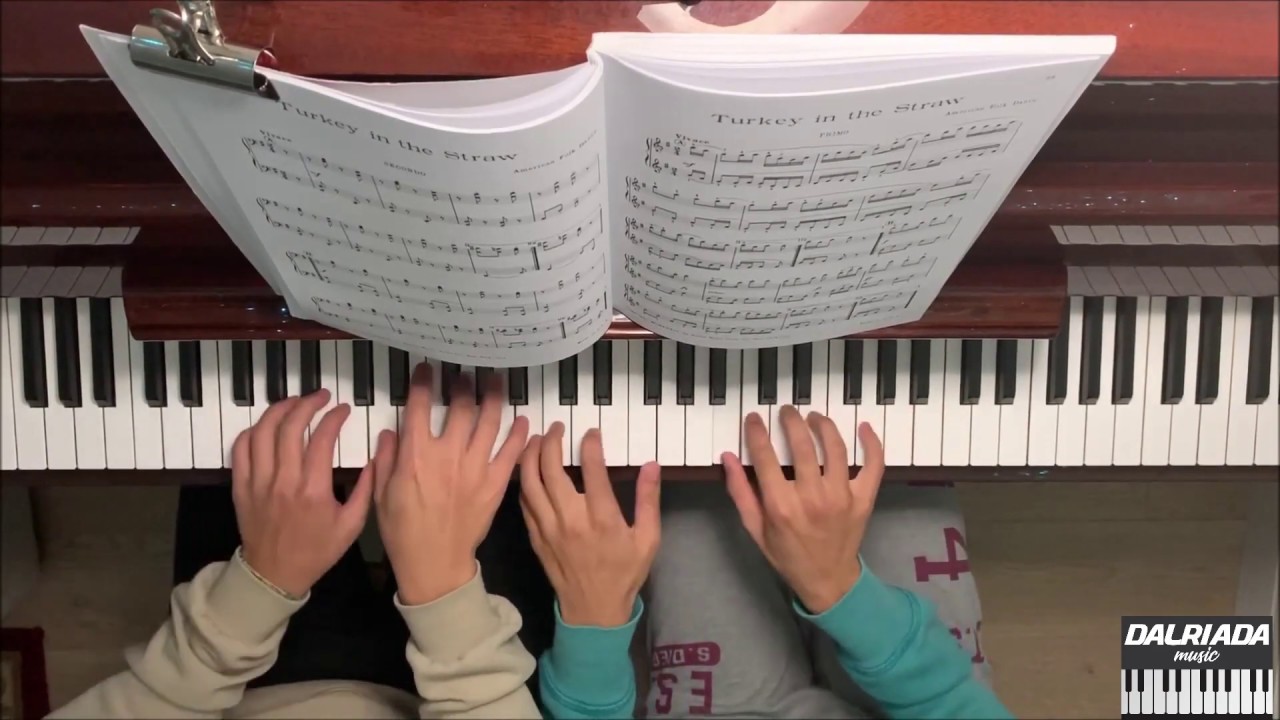 Turkey in The Straw | Piano Duet