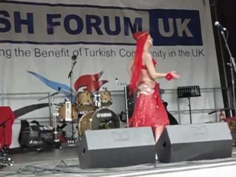 Turkish Belly Dancer - Turk Dansoz @ Turkish Festival London