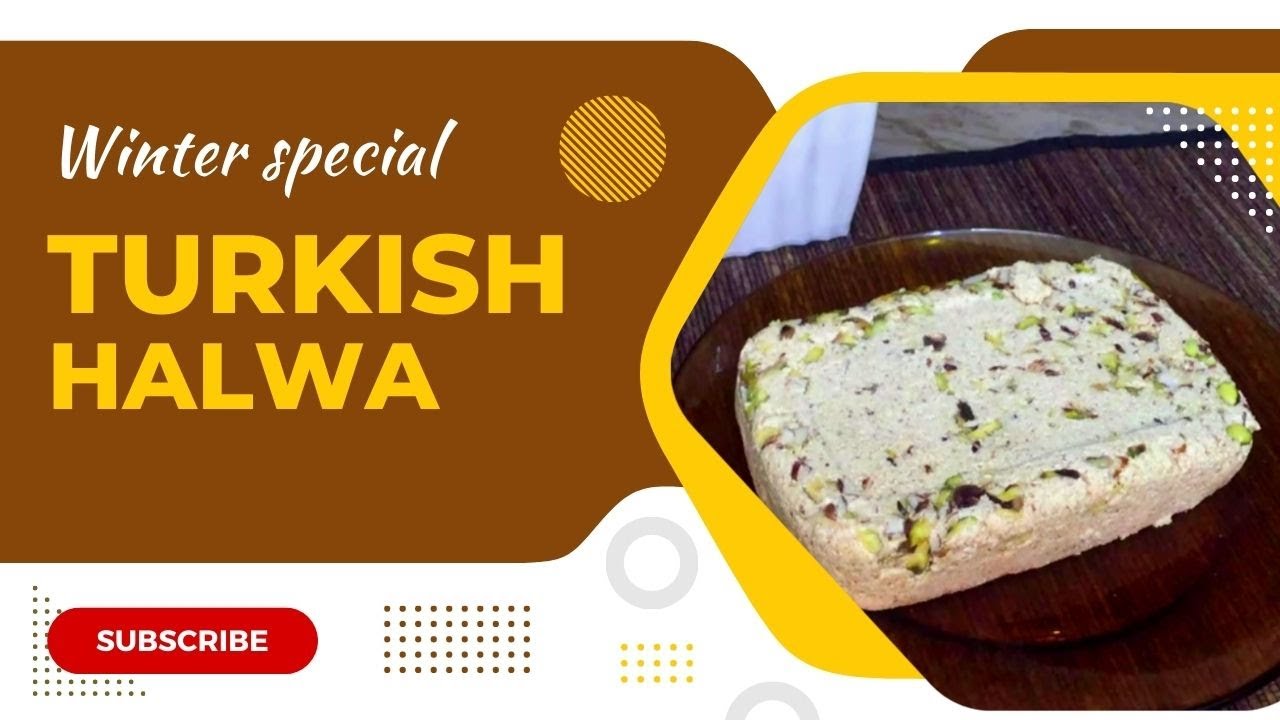 Turkish Halwa by Rasoi Ki Duniya SS | Tahini Halva | Turkish Halva | Winter special