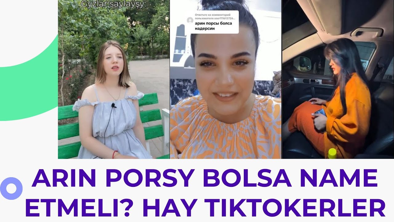 TURKMEN TIKTOKERLER KELLA GEYDILER NAMELER  BOLYAR