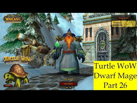 Turtle WoW Dwarf Mage Longplay - Part 26 | Classic+ World of Warcraft Relaxing Gameplay & Leveling