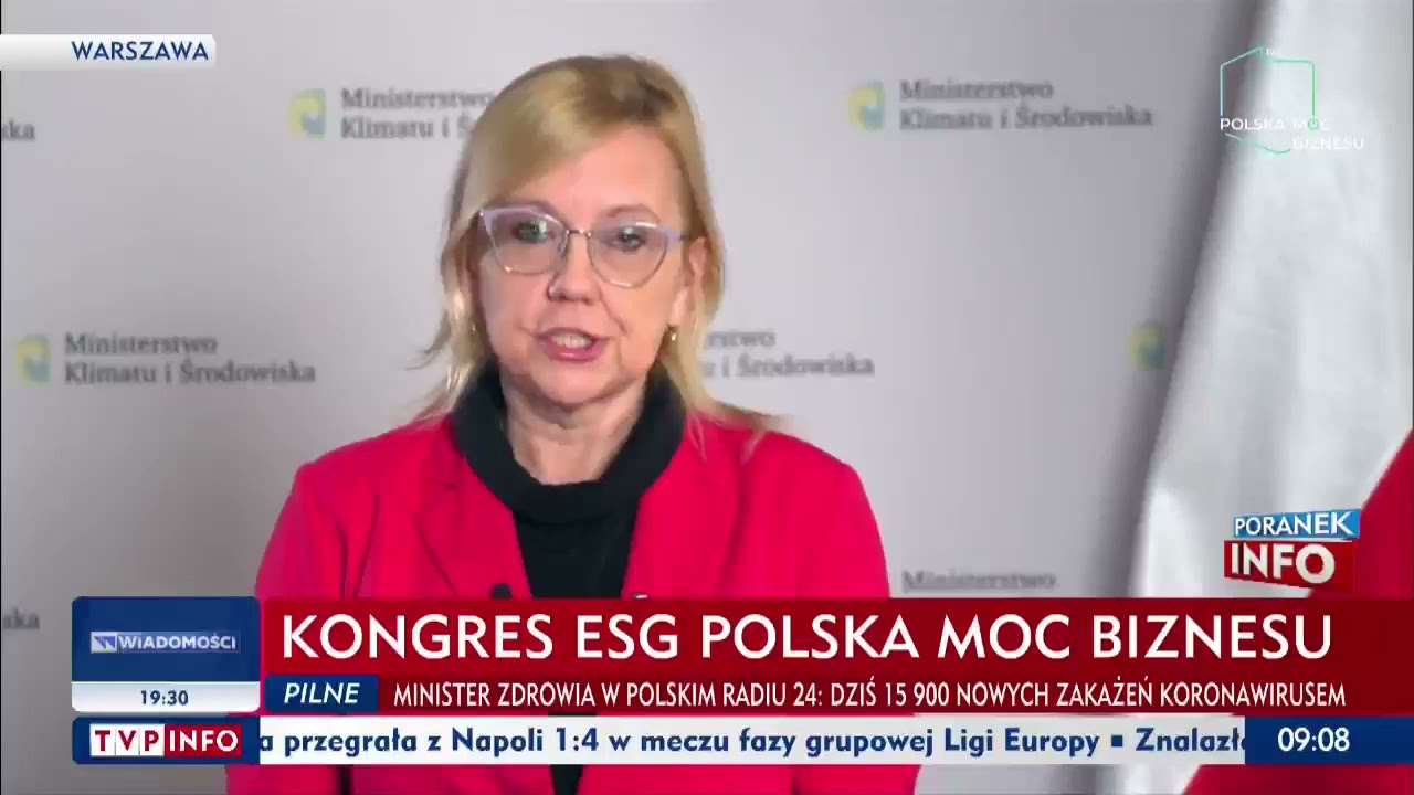 TVP Info: Kongres ESG Polska Moc Biznesu