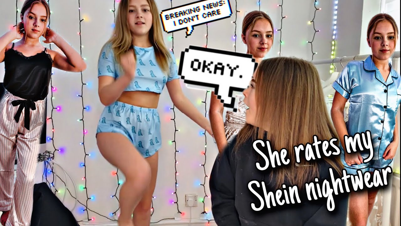 Twin rates my Shein Nightwear haul