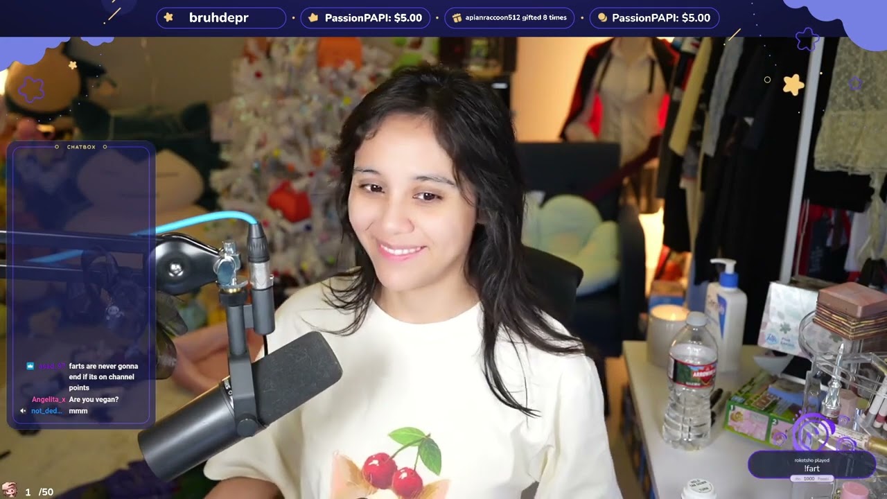 twitch girl gassy fart - instant REGRET
