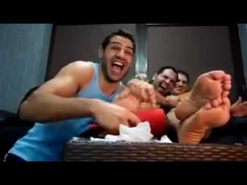 Two Italians tickled