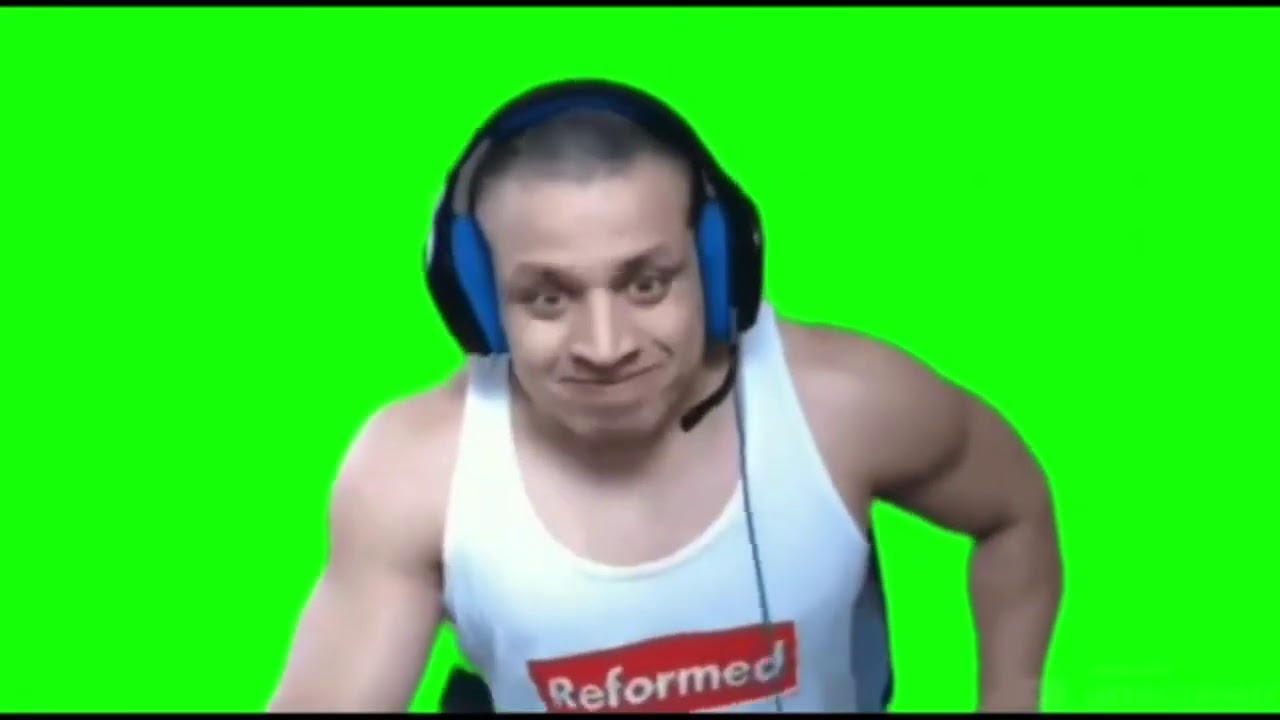 Tyler 1 Scream Green Screen