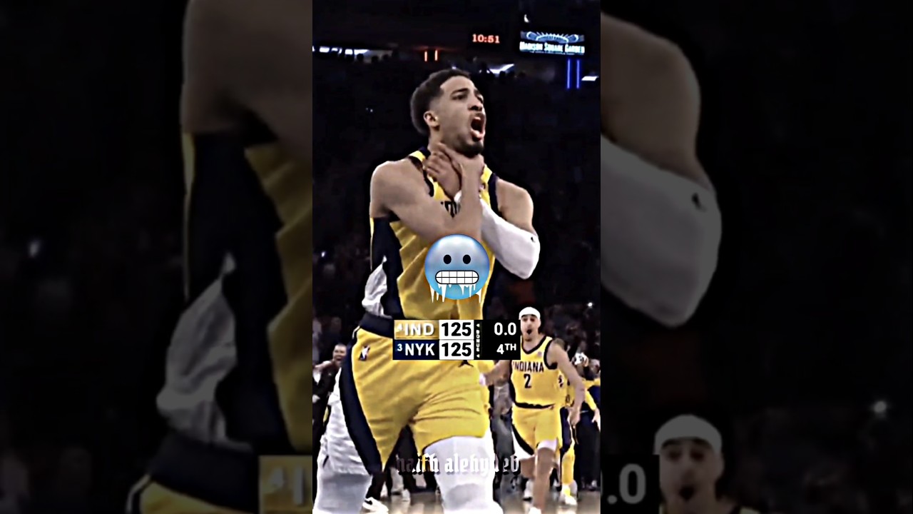 Tyrese Haliburton INSANE CLUTCH SHOT vs Knicks 😤🔥