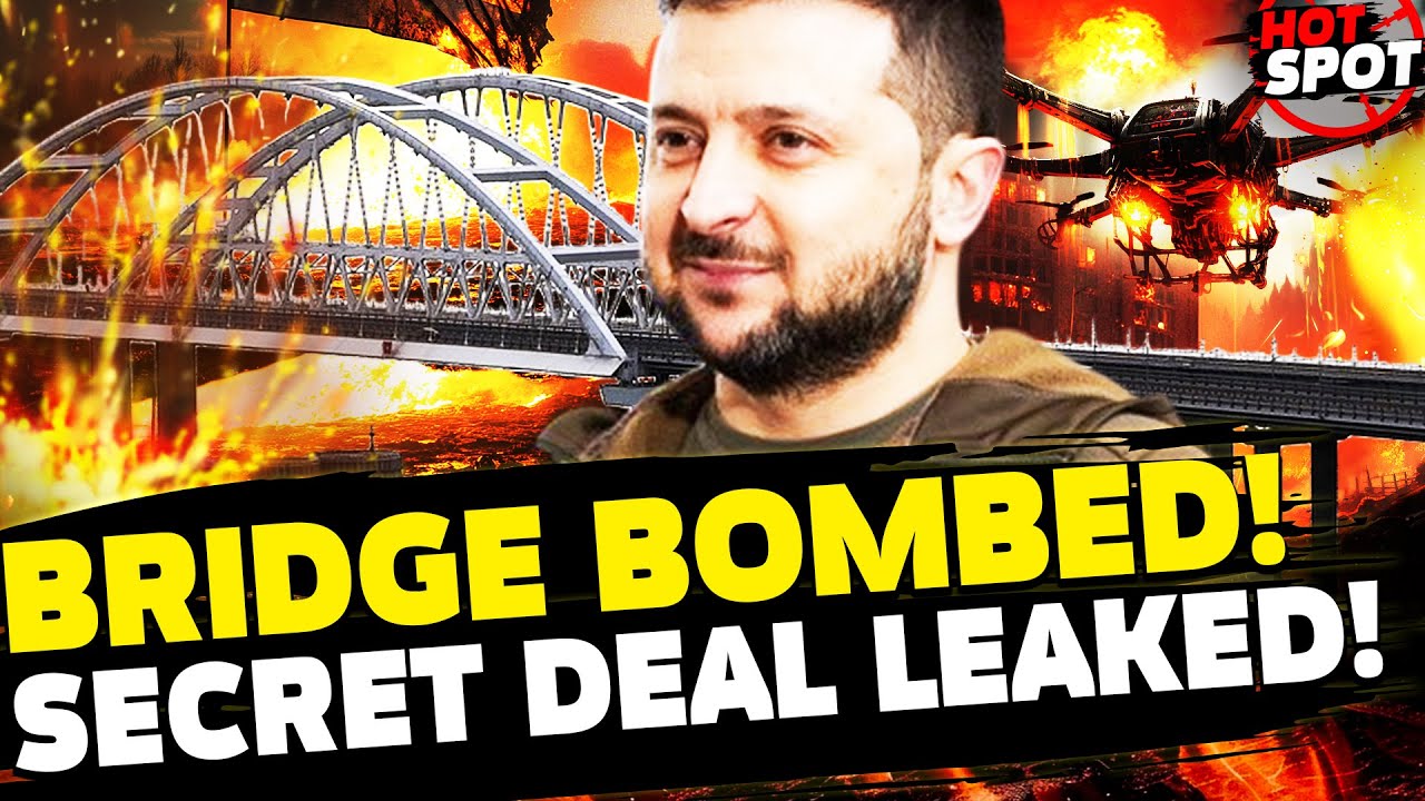 🔥UKRAINE HITS HARD: CRIMEAN BRIDGE DOWN!? PUTIN’S DEAL LEAKED, EU VISIT CHANGES EVERYTHING!