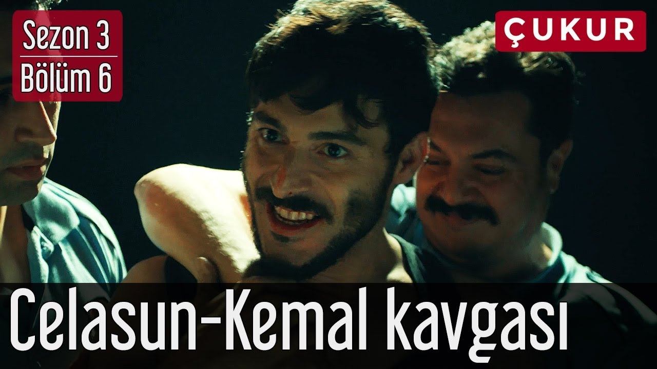 Çukur 3.Sezon 6.Bölüm - Celasun&Kemal Dövüş Sahnesi