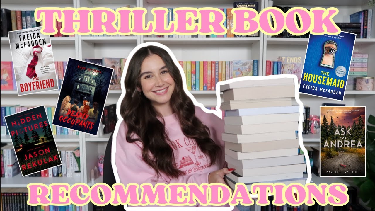 ULTIMATE THRILLER BOOK RECOMMENDATIONS 🔪 🩸 ☠️
