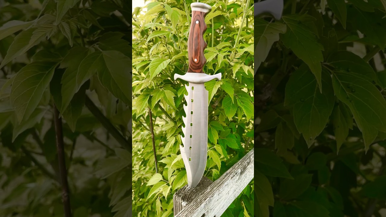 Ultimate Warrior Bowie Knife! #cutlery #blade #collectibles #edc #bowieknife