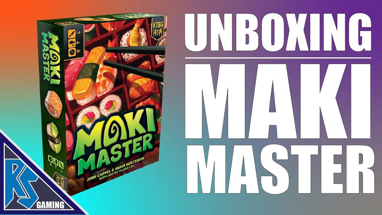 Unboxing - Maki Master - Kids Table BG