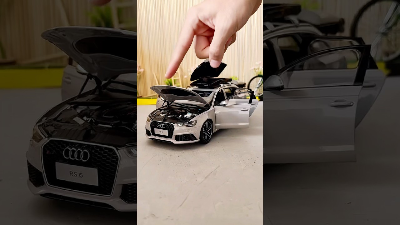 Unboxing Audi RS6 Diecast Model Car #car #cars #diecast