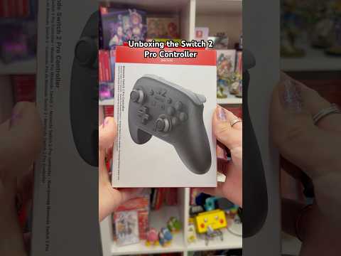 Unboxing the Nintendo Switch 2 Pro Controller - Europe edition