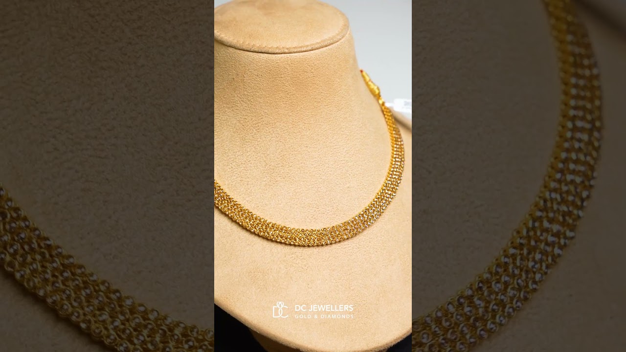 Uncut, Unfiltered, and Unapologetically Bold! #dcjewellers #gold #necklace