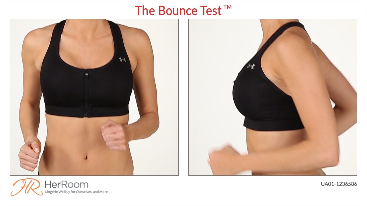 Under Armour UA Armour Zip-Front Protegee Bra 1236593