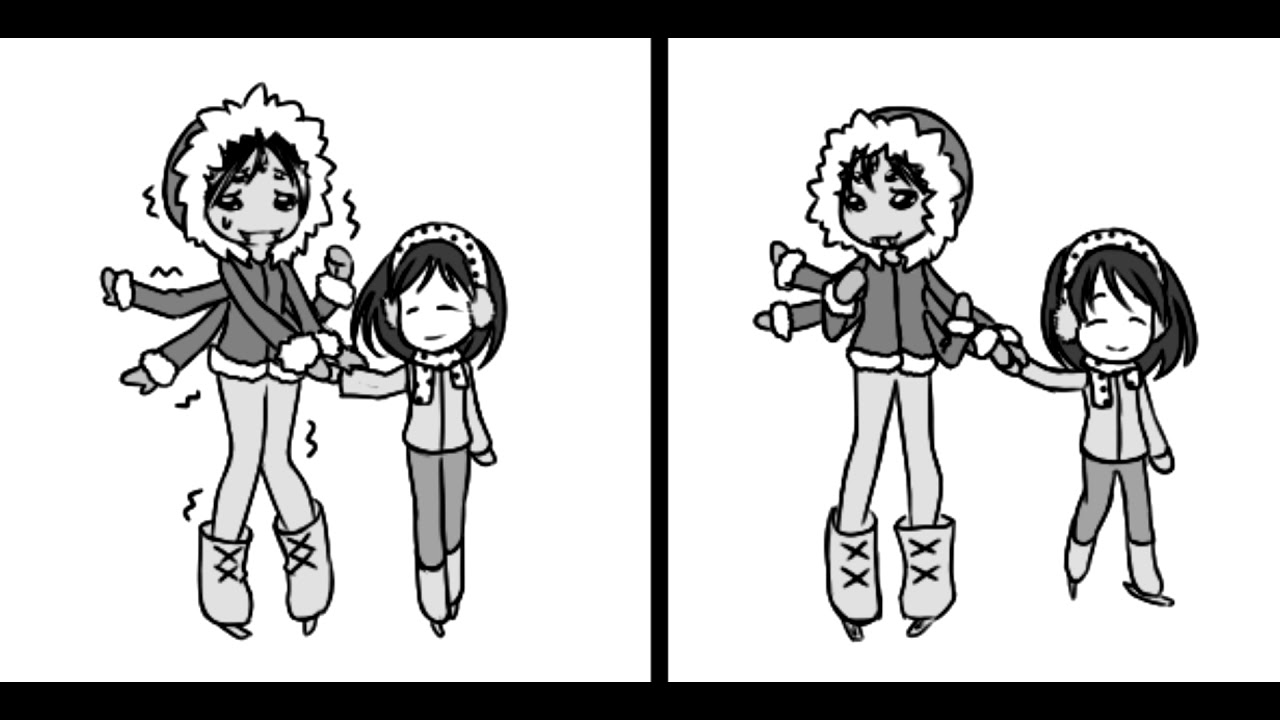 Undertale Comic Dub ~ Frisk Teaches Muffet To Skate