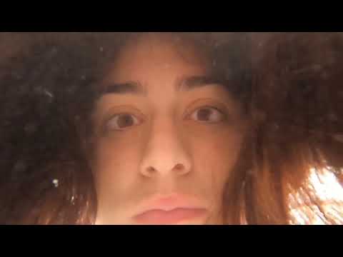 Underwater bathtub selfie close up bubbles fun