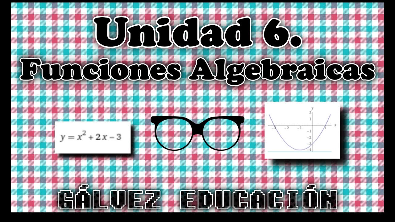 Unidad 6  Funciones Algebraicas