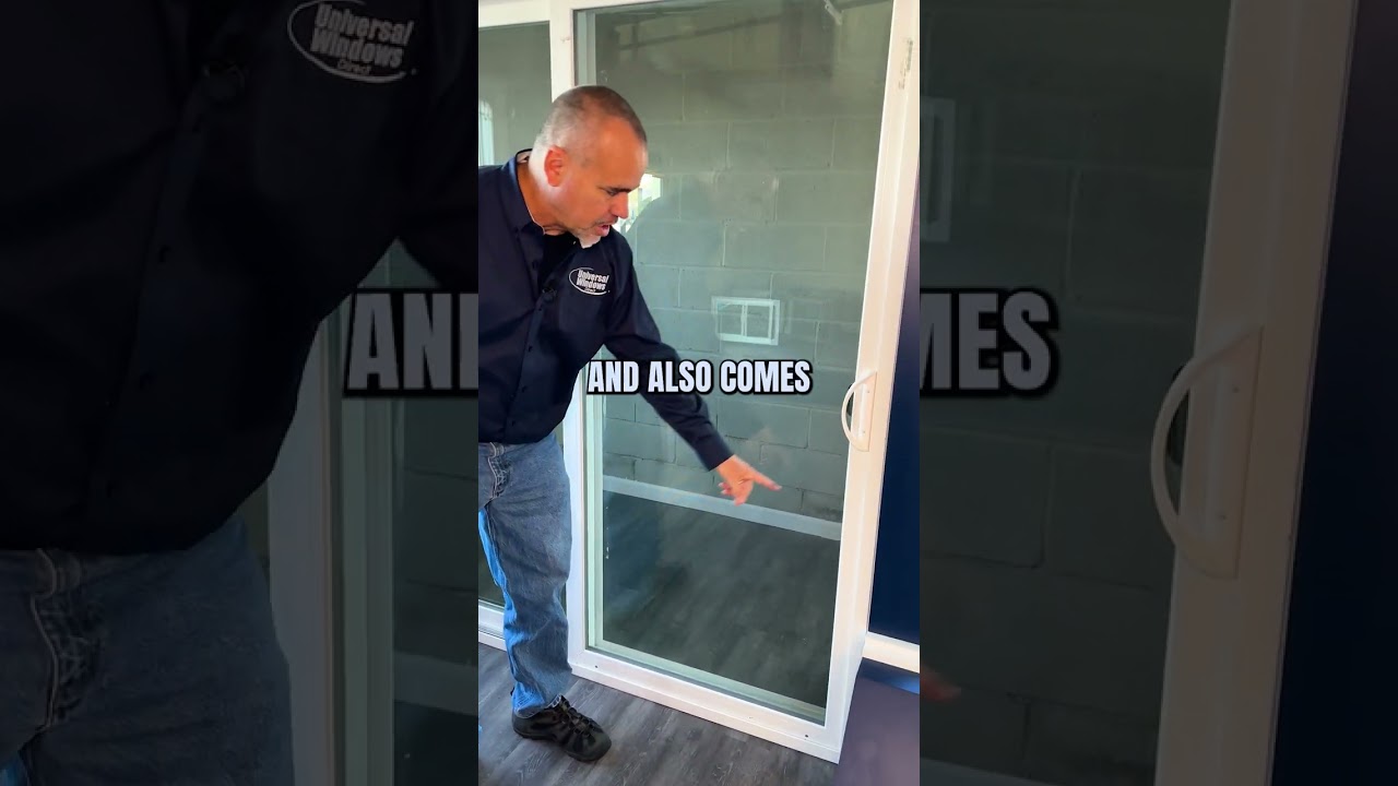 Universal Windows' Sliding Glass Door