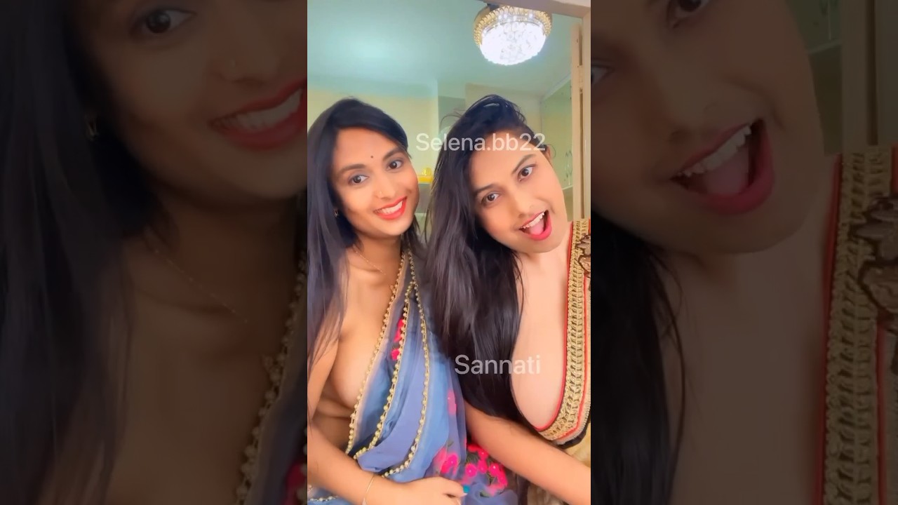 Unveiling the Secret: Lesbian Romance in Nude Sarees #shortvideo #instagram #trending