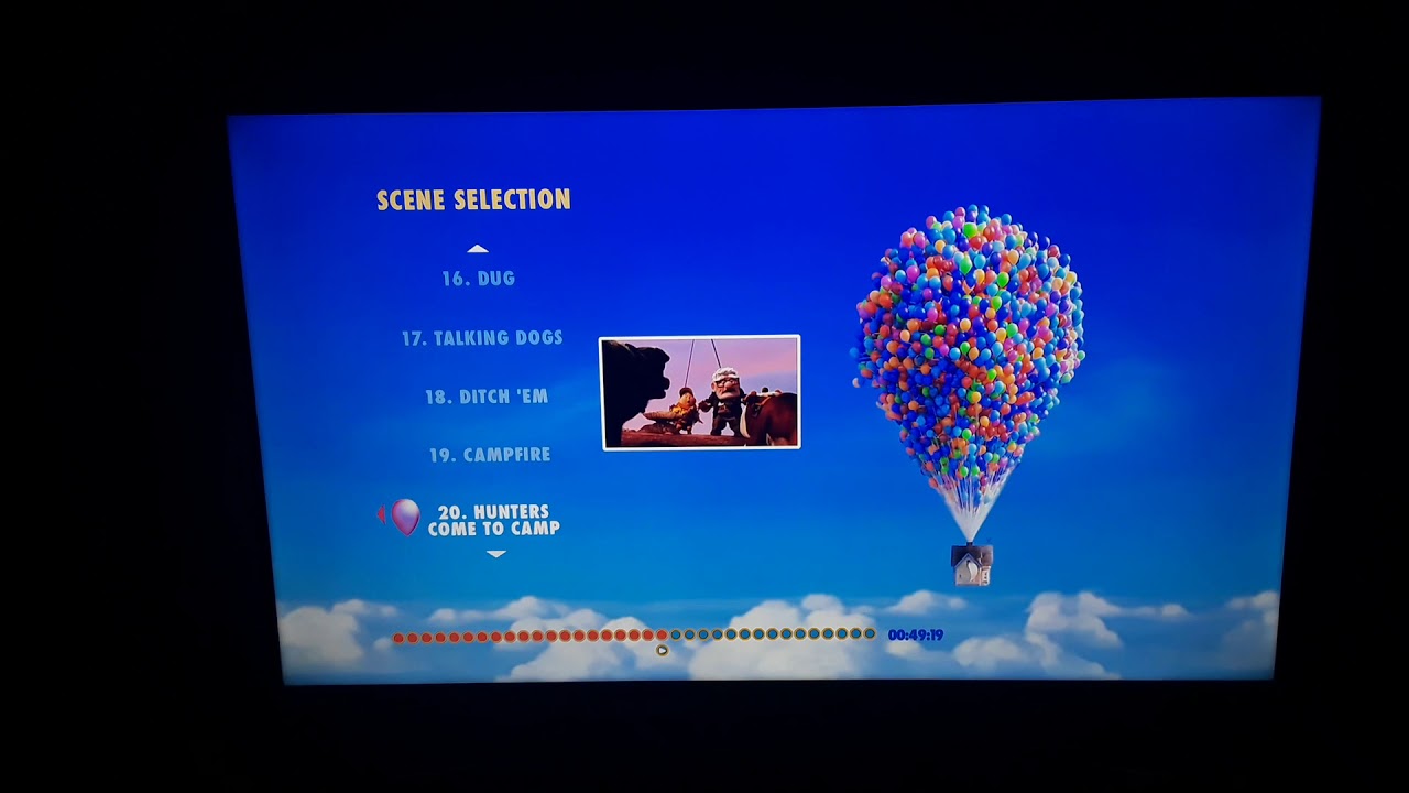 UP 2009 (2019 repaint) Blu-ray menu walkthrough