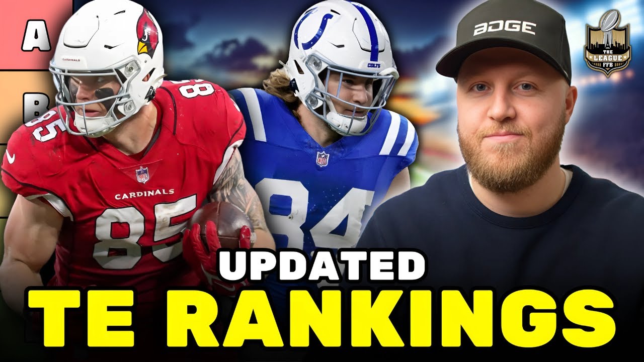 Updated Top 20 Dynasty TE Rankings & Tiers w/ Rookies! | Fantasy Football 2025