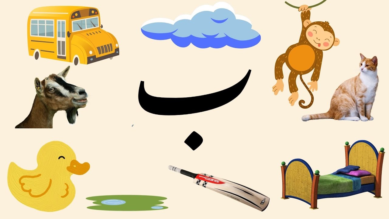 urdu bay say I Bay se Alfaaz | Urdu Qaida  I  ب سے الفاظ I urdu phonics I urdu I haroof e tahaji