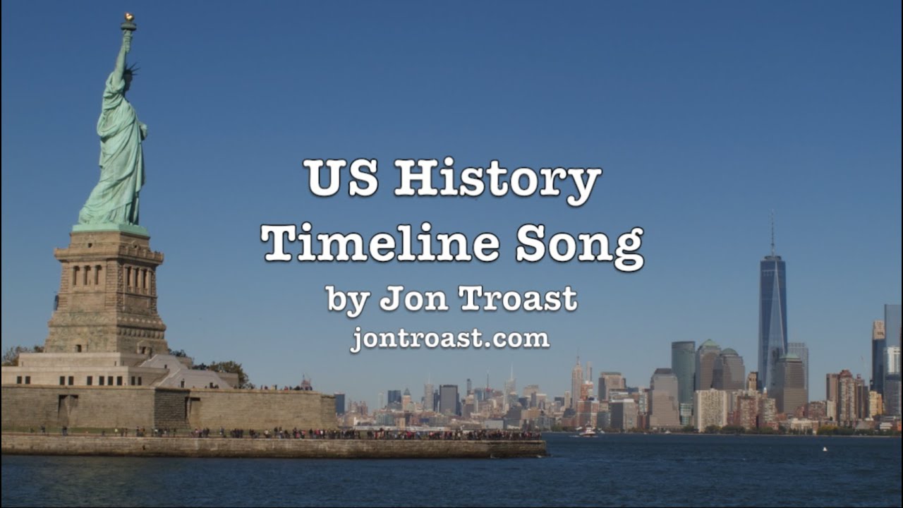 US History Timeline Lyric Video   HD 720p