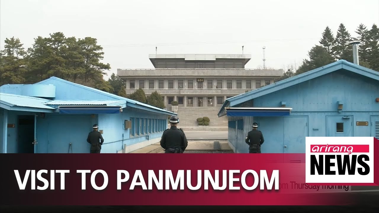 U.S. special representative for N. Korea Stephen Biegun visits Panmunjeom Thursday morning