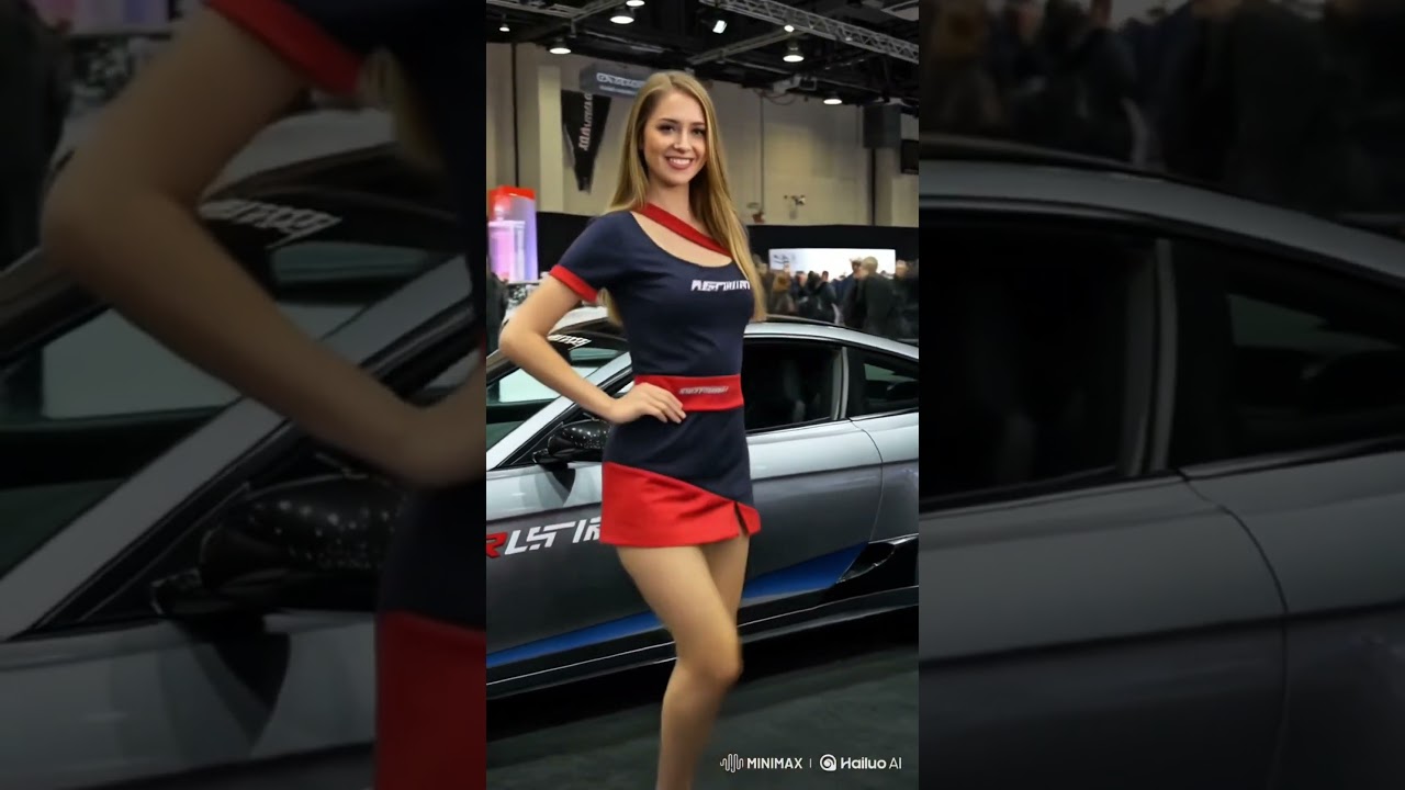 USA motorshow girls dance