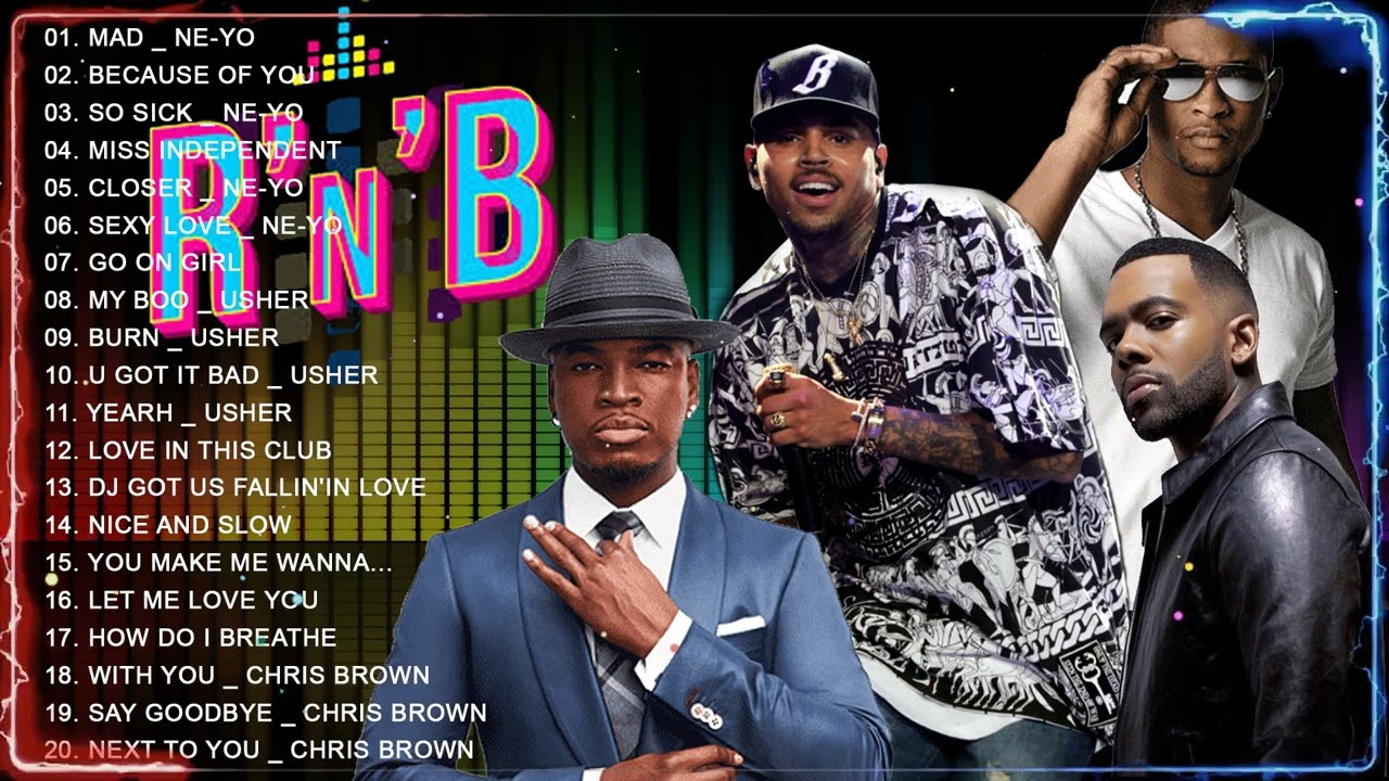 USHER, NE YO, CHRIS BROWN, MARIO️ 🎵️🎤 R&B MIX 90s - 2000s