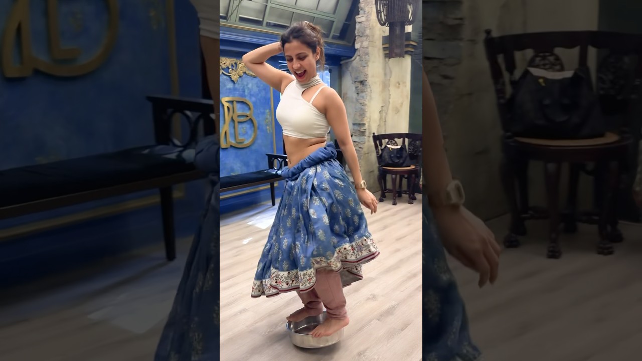 Uyi Amma | Rasha Tandani | Rehearsal BTS | #rashatandon #uyiamma #ytshorts #dance #trending #bosco