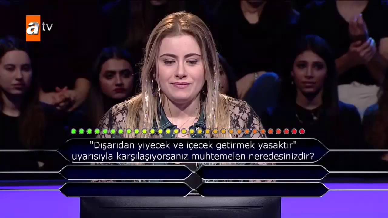 Uzay istasyonu sorusu Milyoner ilk soruda elendi