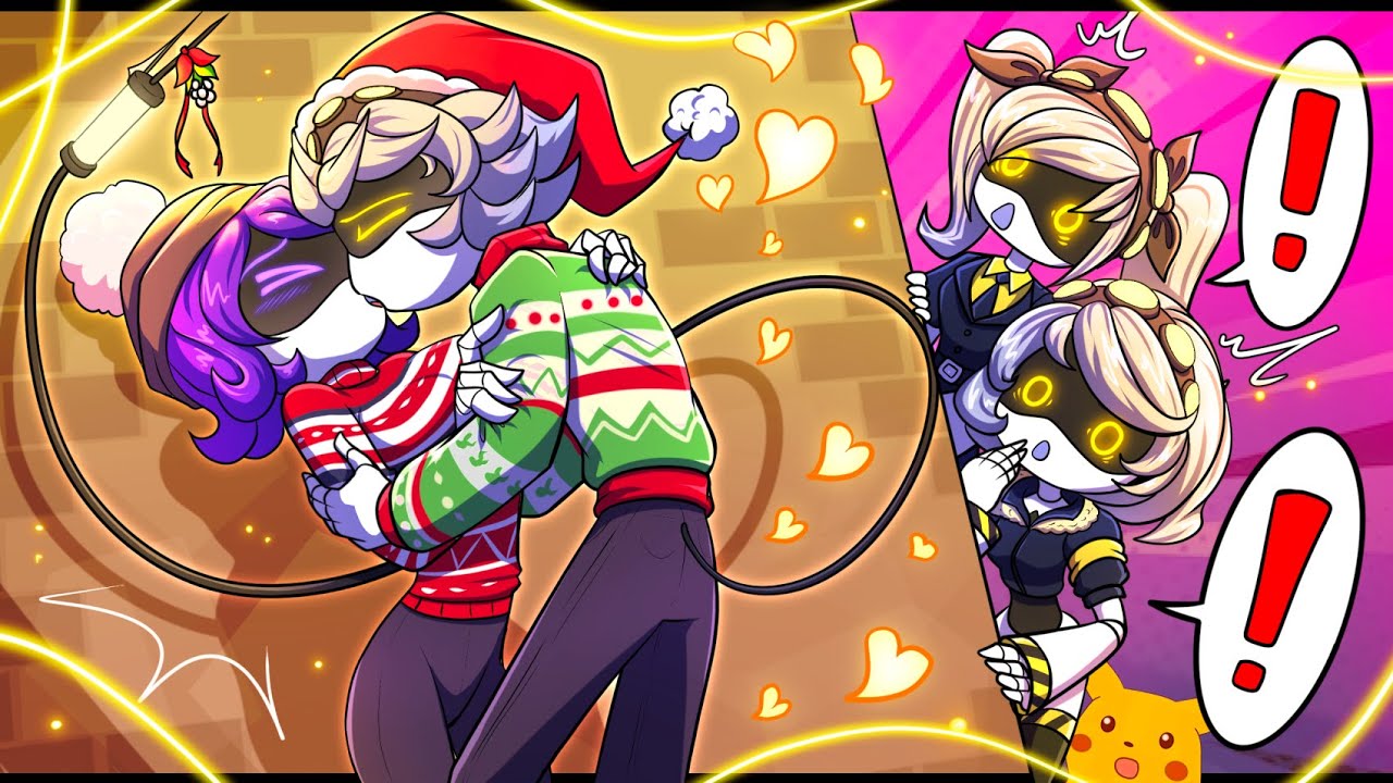 Uzi X N's SPECIAL Christmas Kiss (Murder Drones Comic Dub)