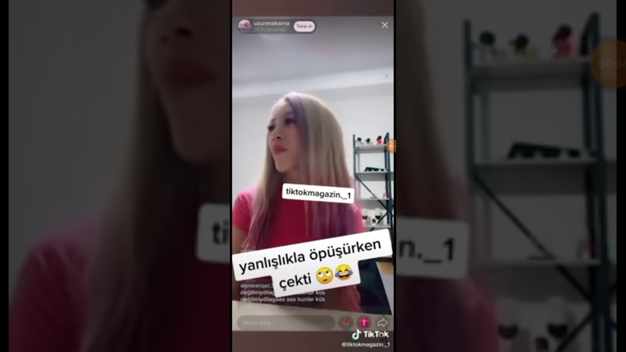 Uzun Makarna Enes Batur Ve Ecenaz Üçeri Öpüşürken Çekti ! #shorts #enesbatur #ecenazüçer