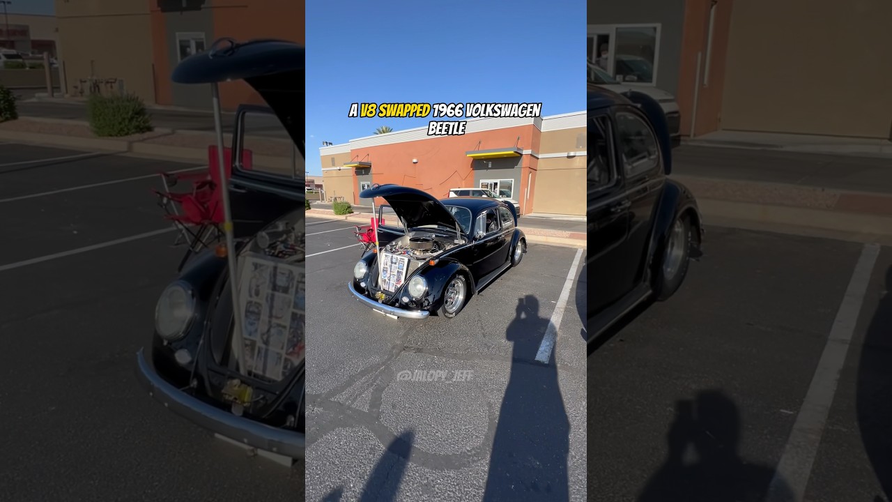 V8 Swapped Volkswagen Beetle Drag Car “Nasty Bug”