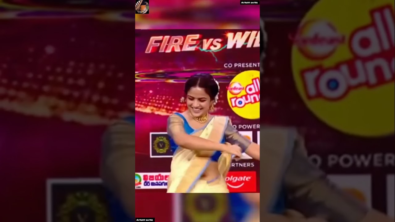 Vaishnavi actor navel video
