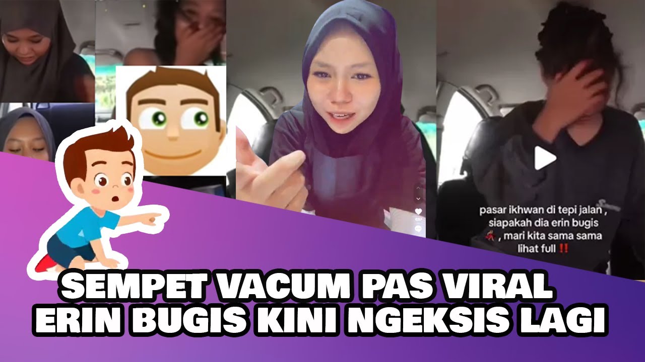 Vakum Setelah Video Viral, Erin Bugis Aktif Lagi di TikTok