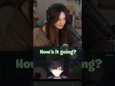 Valkyrae reacting to Sykkuno's DEEP VOICE