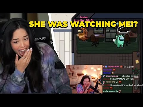 Valkyrae Reacts to Fuslie Following Her Around While She Was LOSING IT