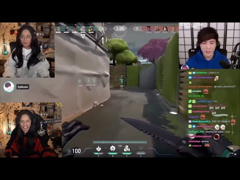 Valkyrae reacts to Sykkuno calling her Hot
