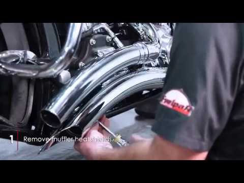 Vance and Hines Quiet Baffle for Big Radius 2-into-2