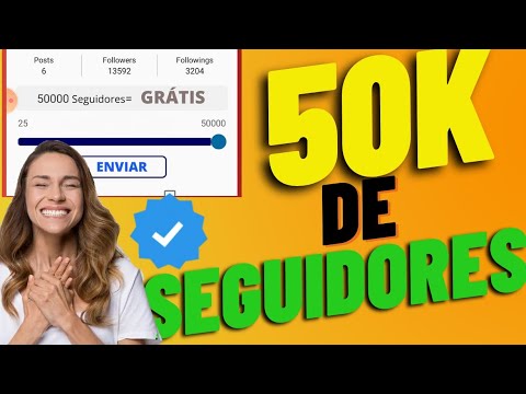 VAZOU! COMO GANHAR 50K DE SEGUIDORES NO INSTAGRAM | NOVO APP GRÁTIS