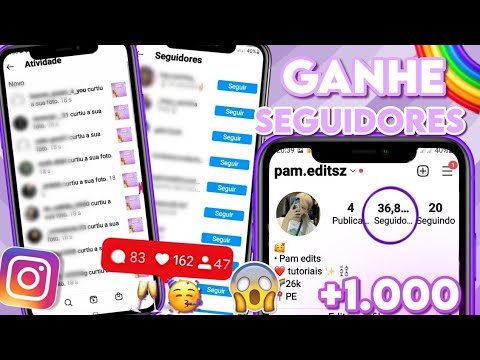 VAZOU! SITE PARA GANHAR SEGUIDORES E CURTIDAS NO INSTAGRAM GRÁTIS 2022 🦋🌈