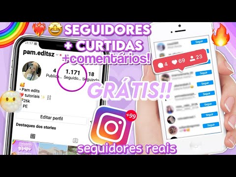 VAZOU! SITE PARA GANHAR SEGUIDORES E CURTIDAS NO INSTAGRAM GRÁTIS 2022 🦋🌈