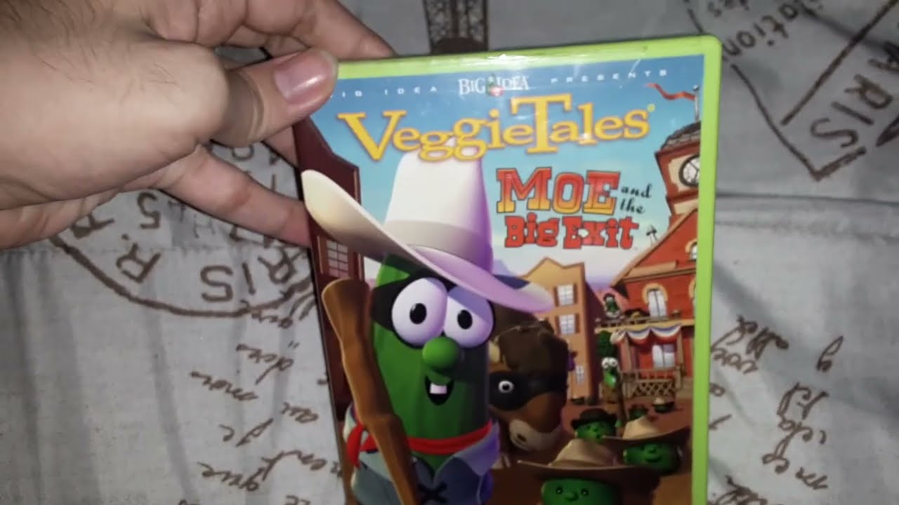 Veggietales: Moe & the Big Exit DVD Unboxing