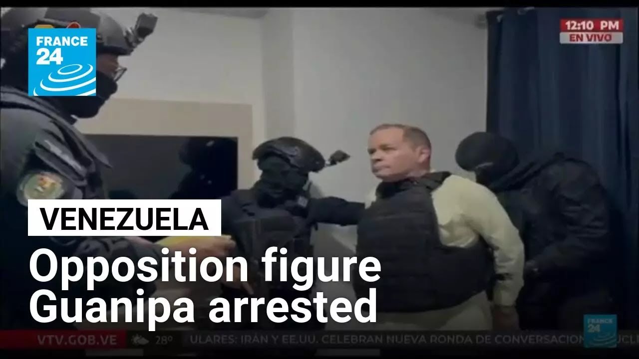 Venezuela opposition leader arrested ahead of tense election • FRANCE 24 English